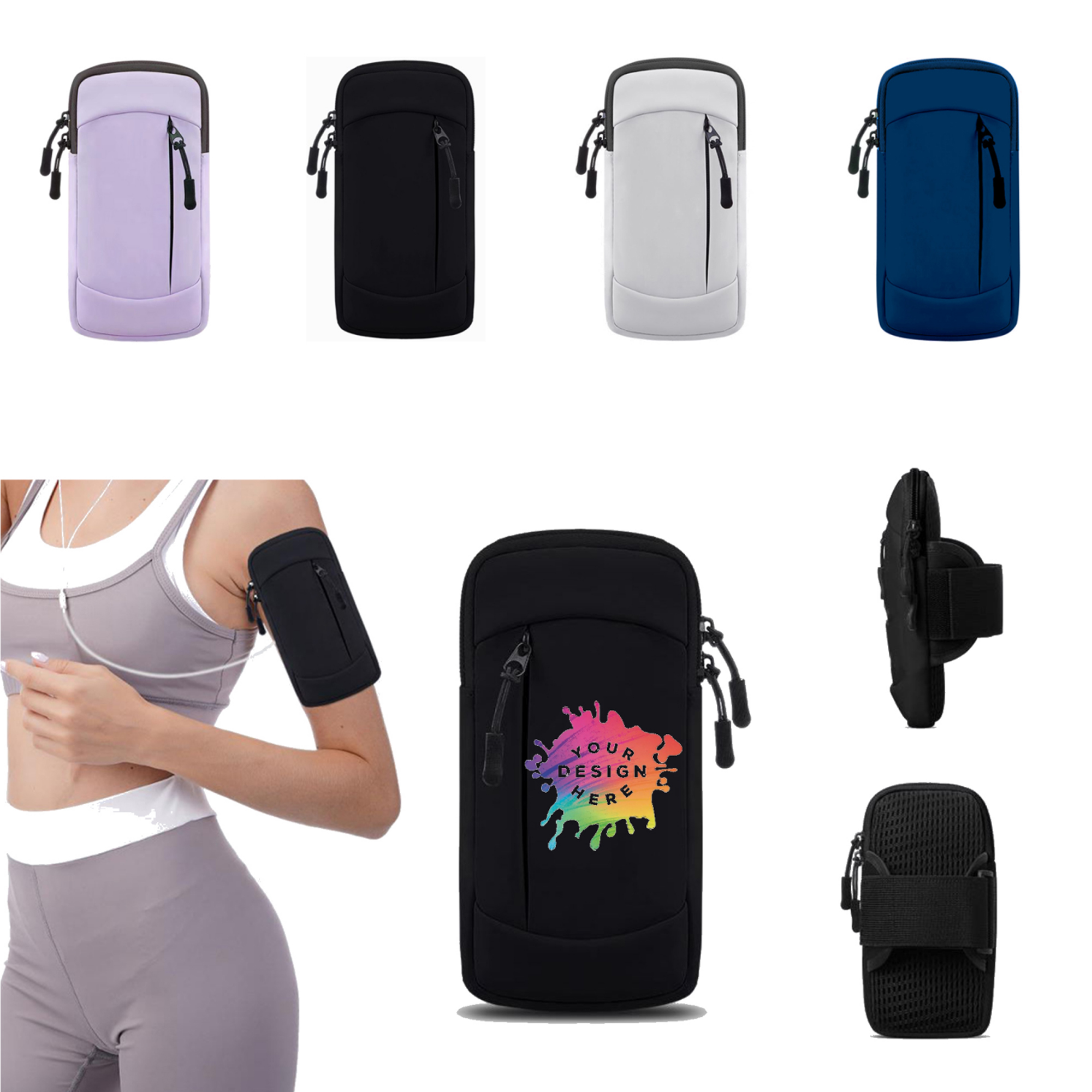 Full Color Phone Holder Arm Band MOQ 50 2