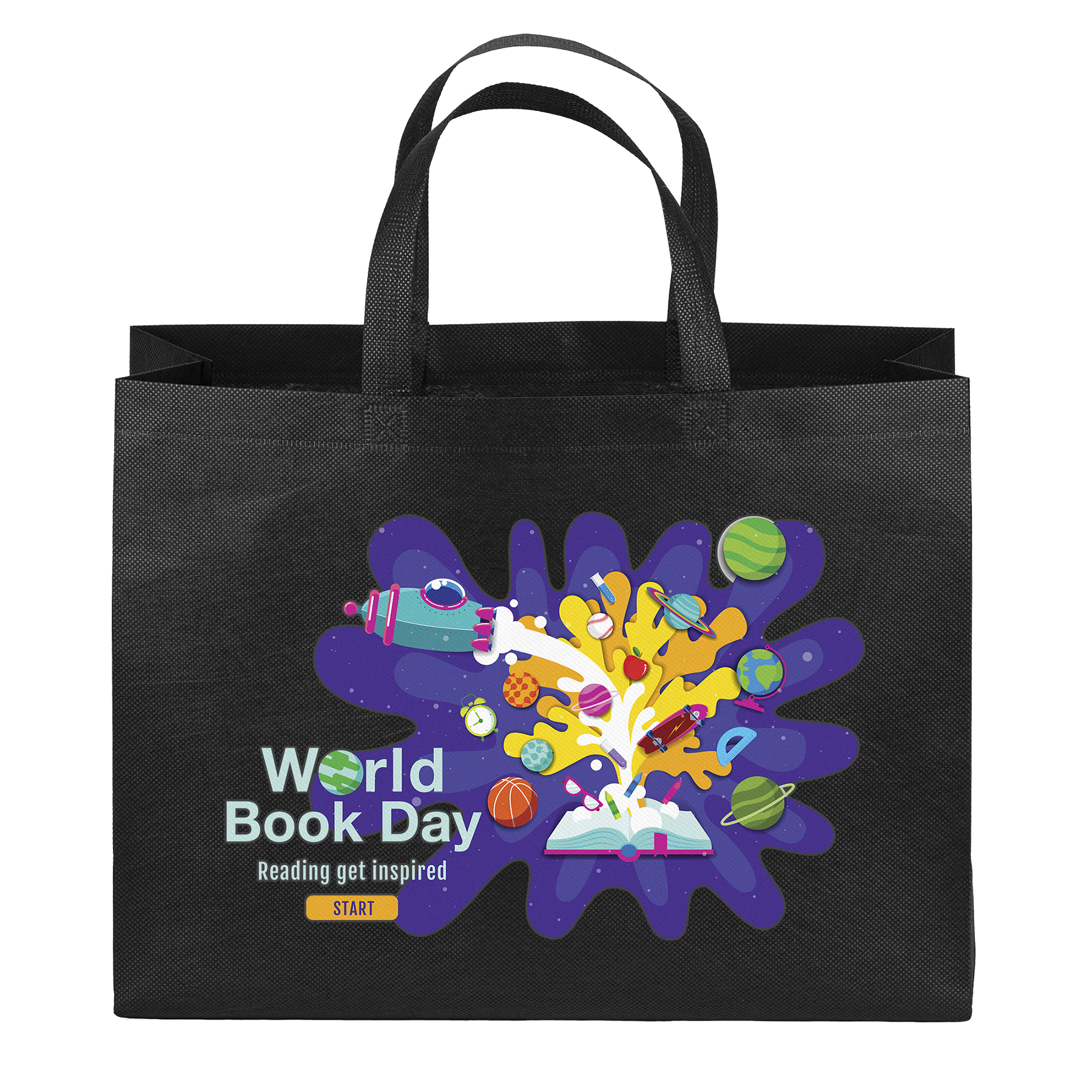 Sea™- R-PET Non-Woven Totes - ColorVista 10