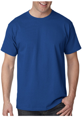 6.1 oz 100 % Open End Cotton Preshrunk 12