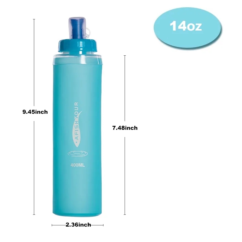 14Oz Collapsible Running Bottle 10