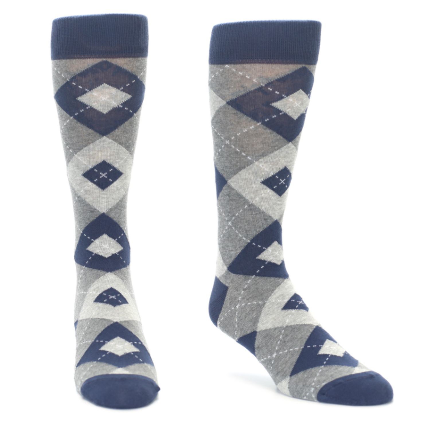 Stock ready Argyle premium dress Socks w/ Custom embroidered logo, 200 needles 7