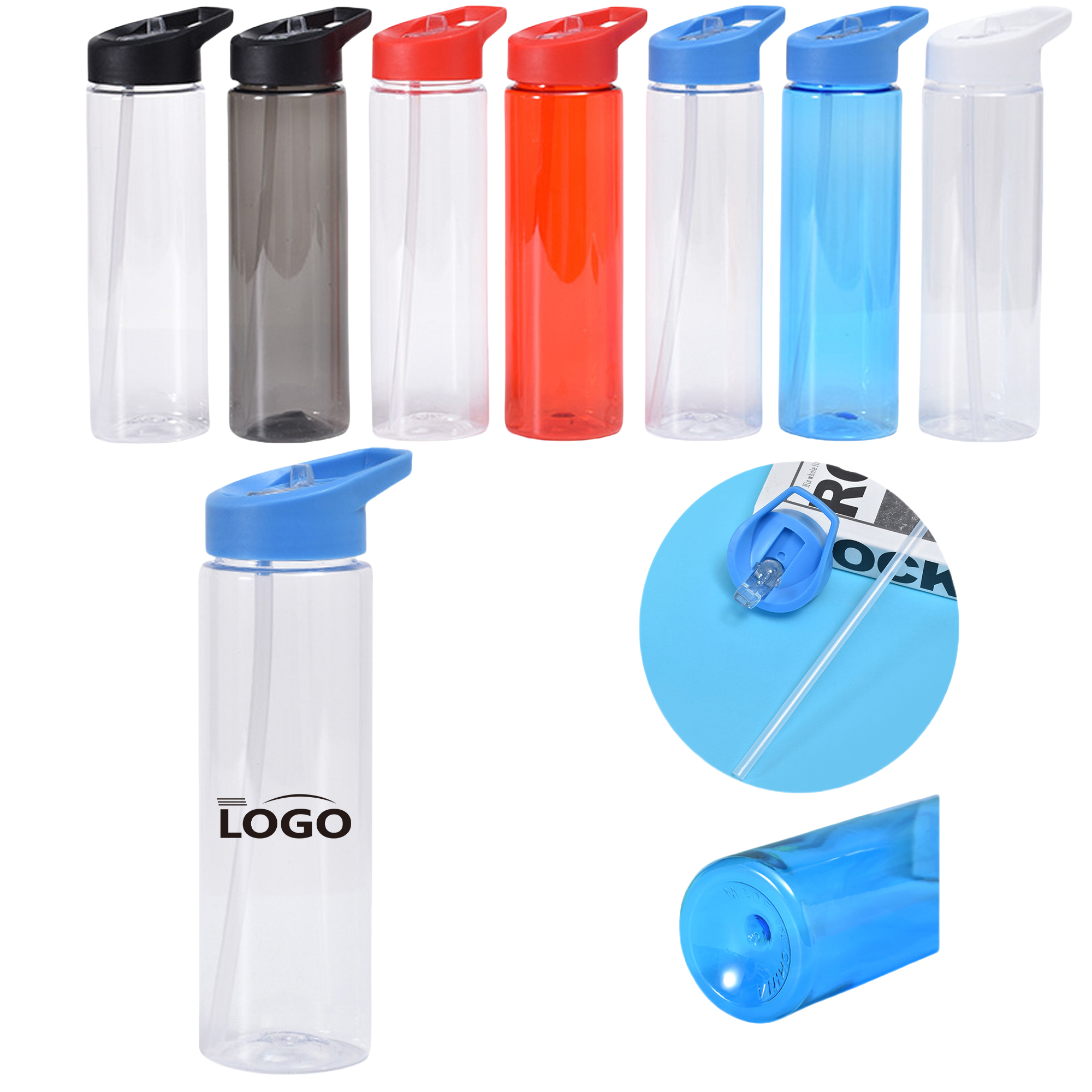 24oz Portable Sports Drinking Cup With Straw MOQ20 1