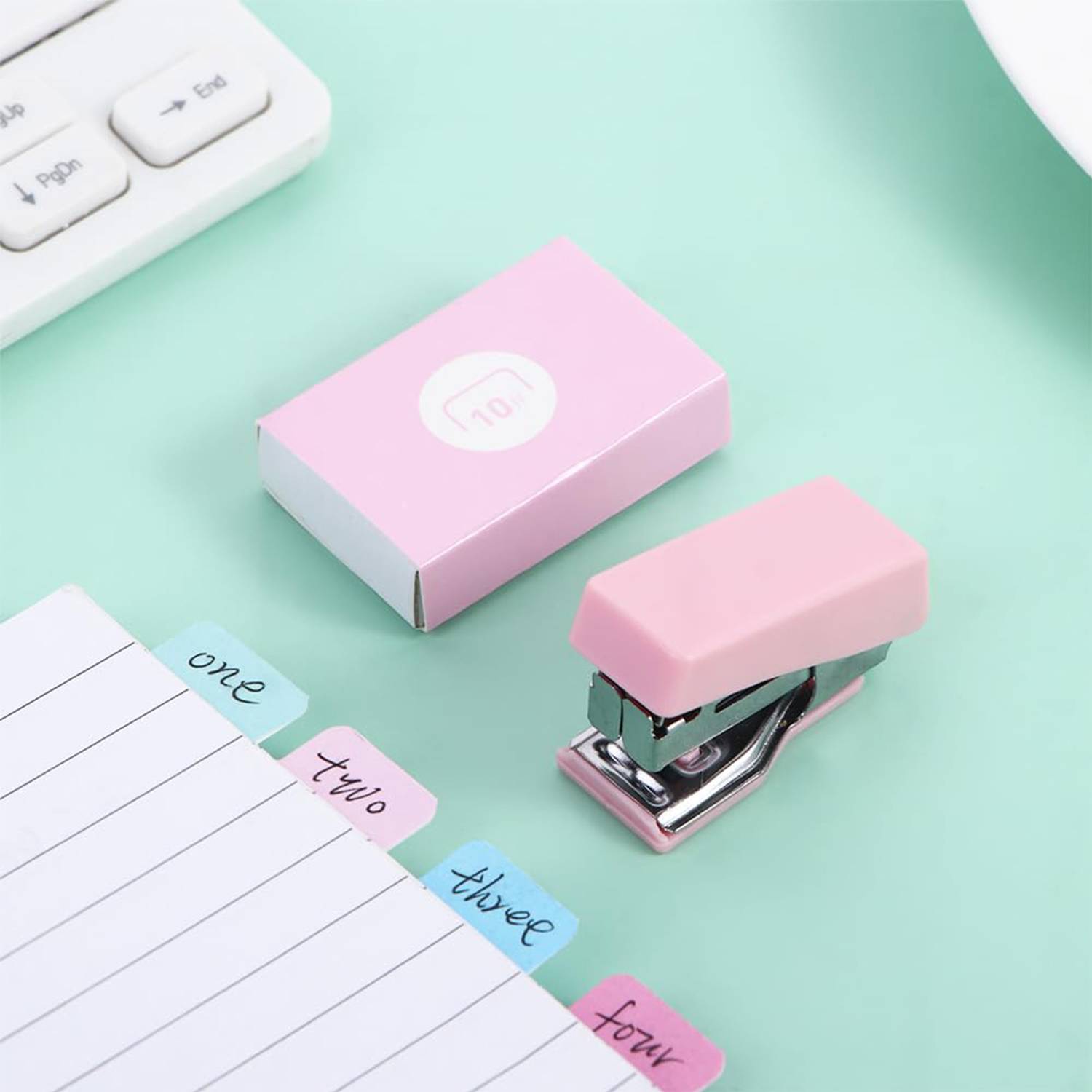 Office Portable Mini Stapler with Staple 4