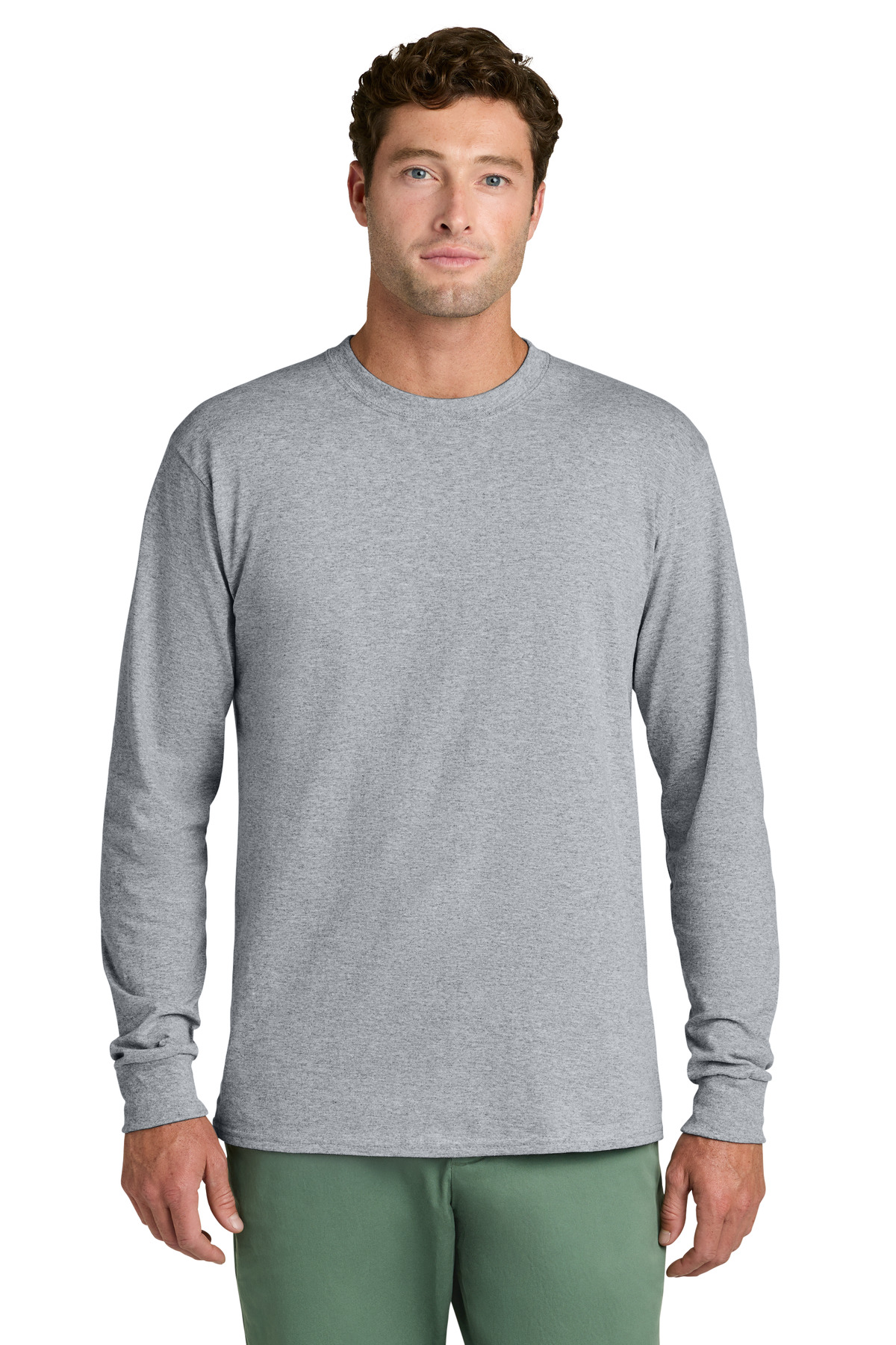 Port & Co Long Sleeve Core Cotton Tee. PC54LS 127