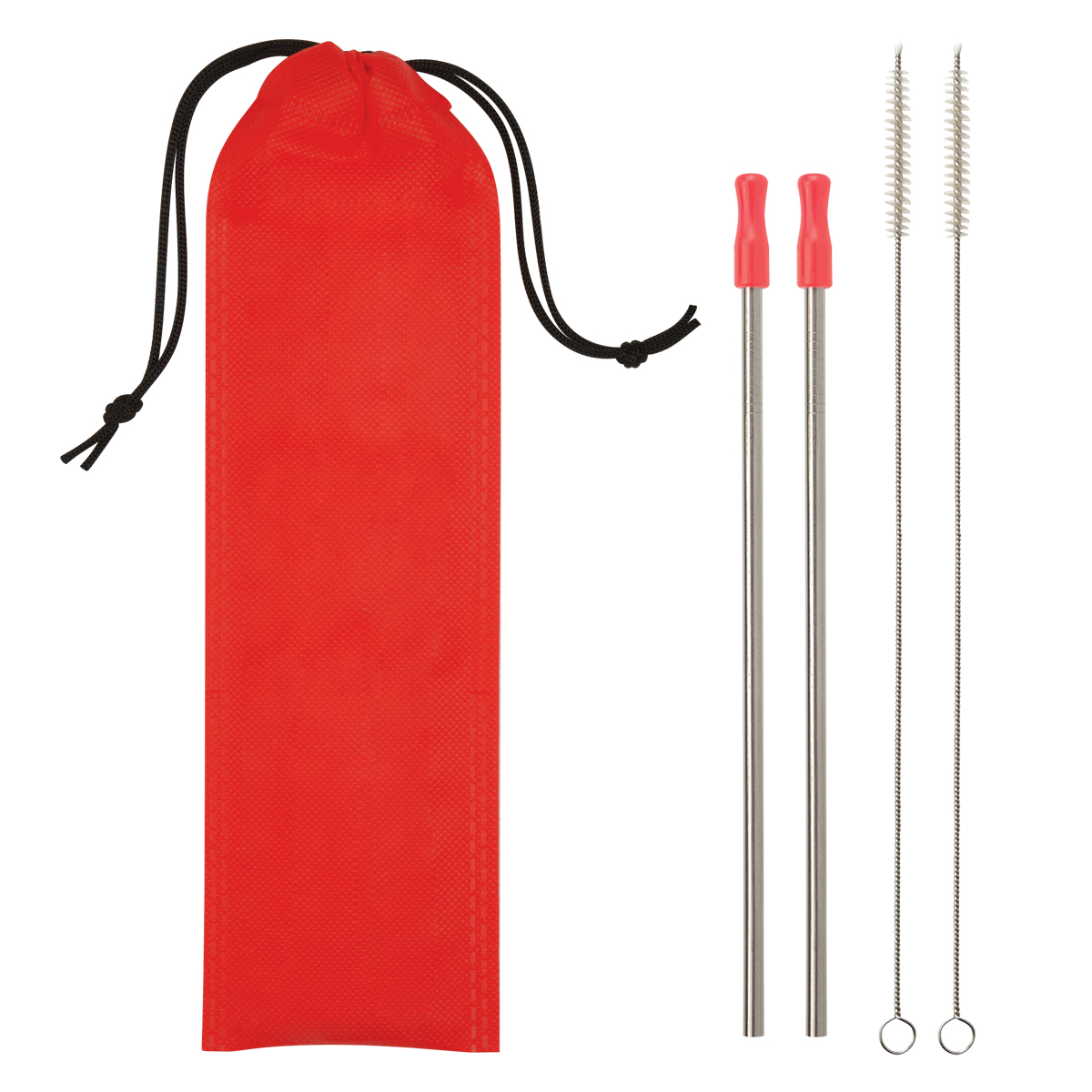 2-Pack Stainless Steel Straw Kit 4