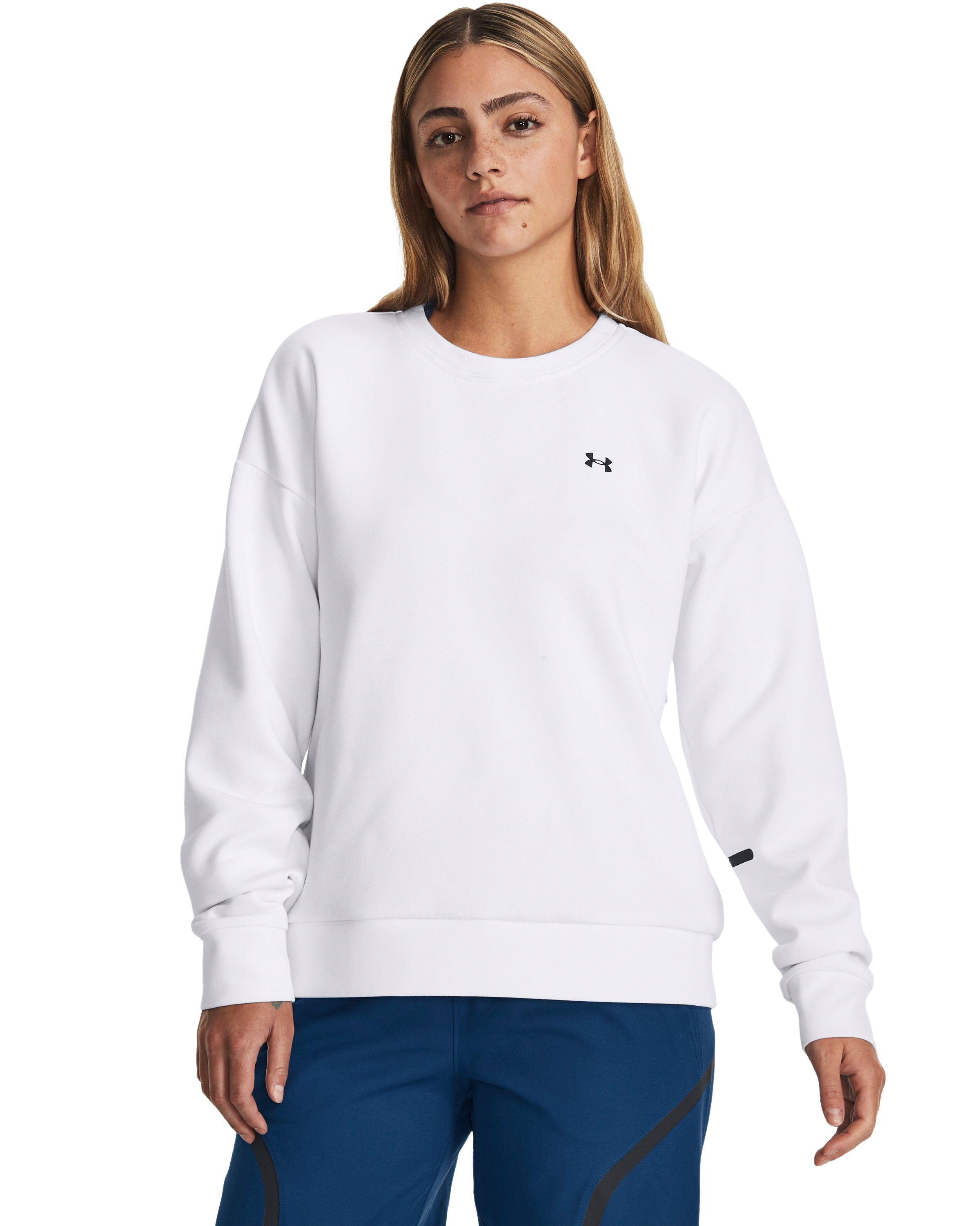 UA Unstoppable Fleece Women's Crew 5