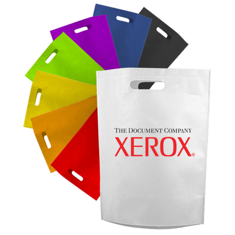 Medium Exhibition Die Cut Handle Tote Bags 11