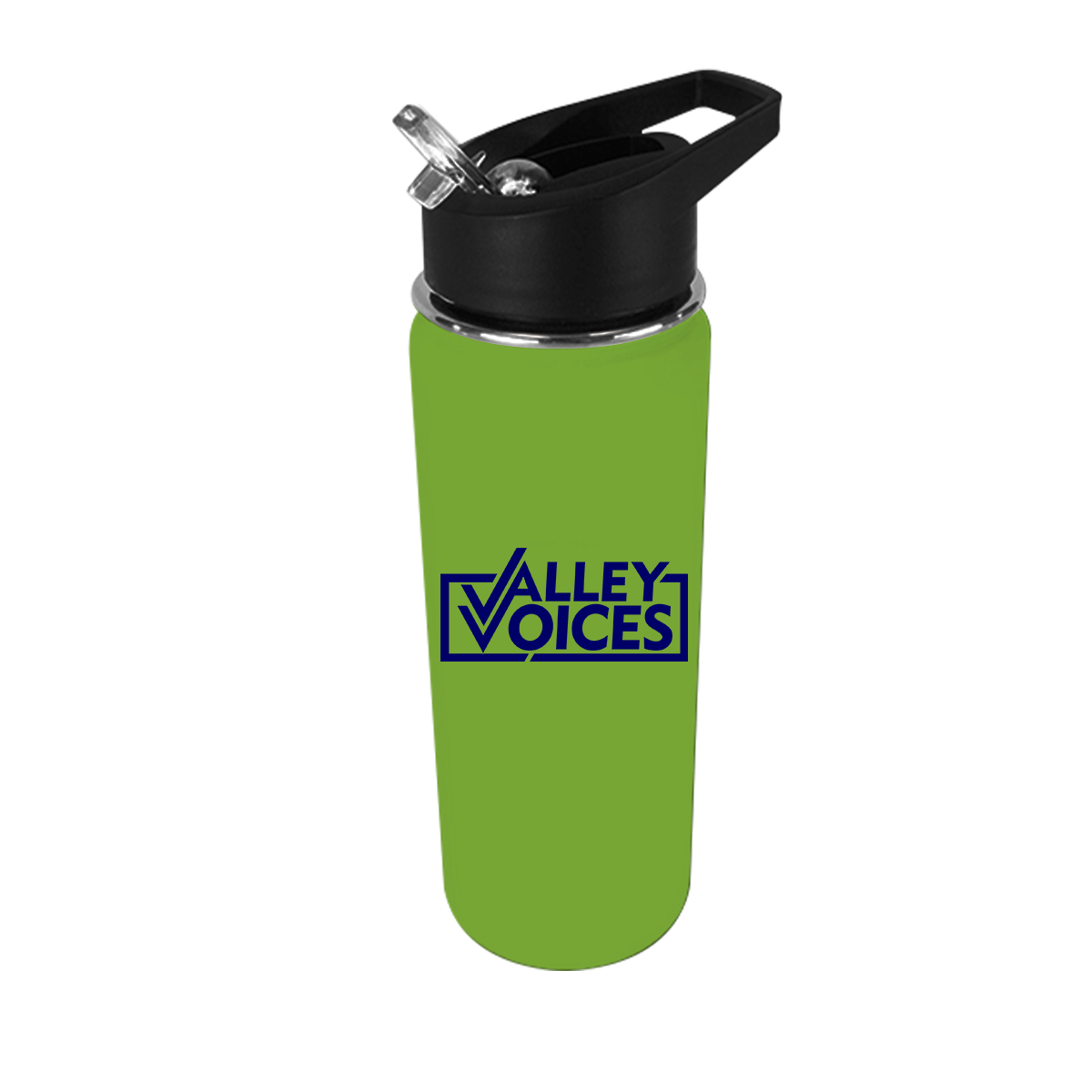 Halcyon® 20 oz. Sports Bottle with Flip Straw Lid 1