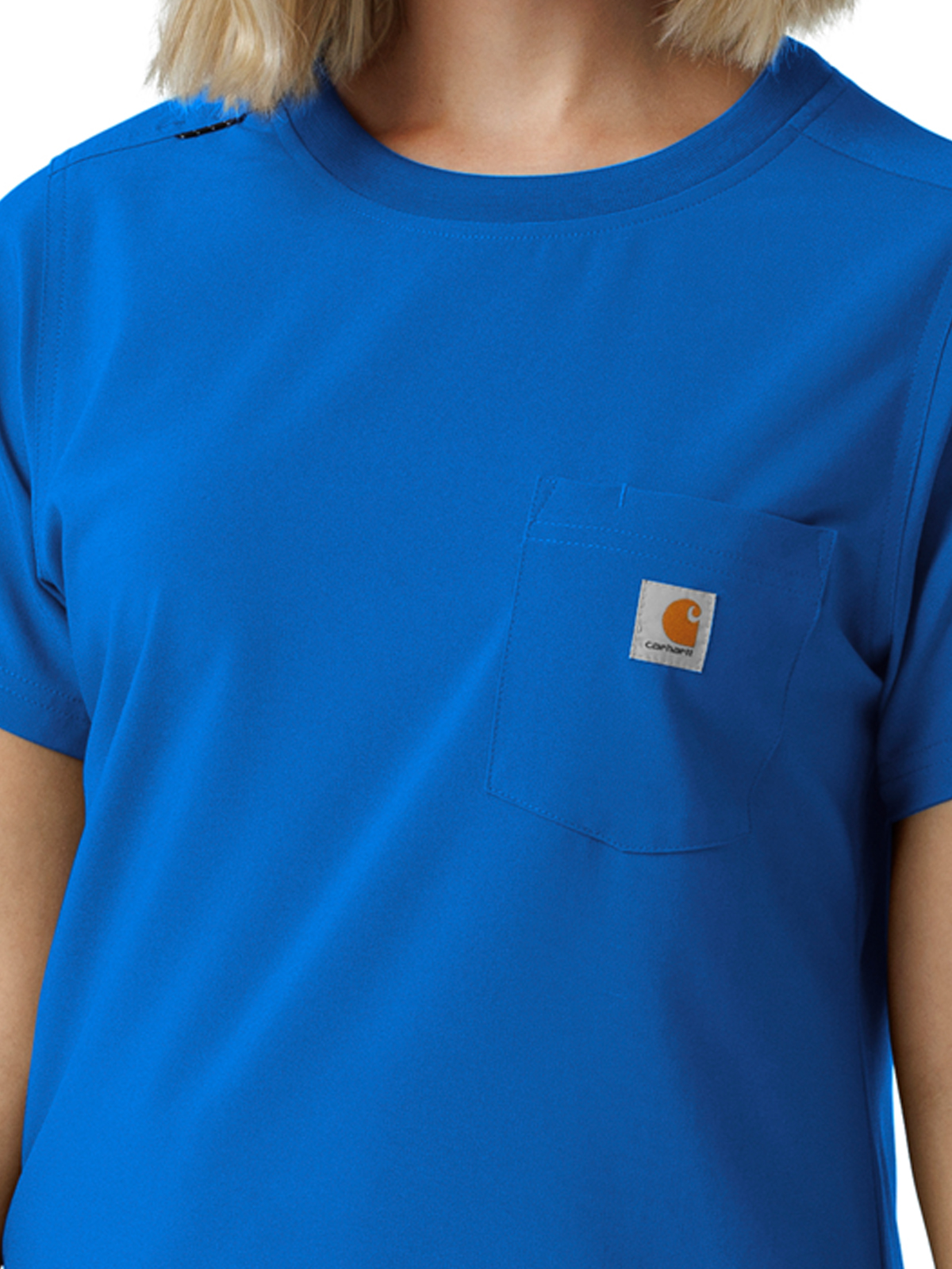 Carhartt Scrubs - Force Cross-Flex - Women's One-Pocket Crew Neck Scrub Top 20