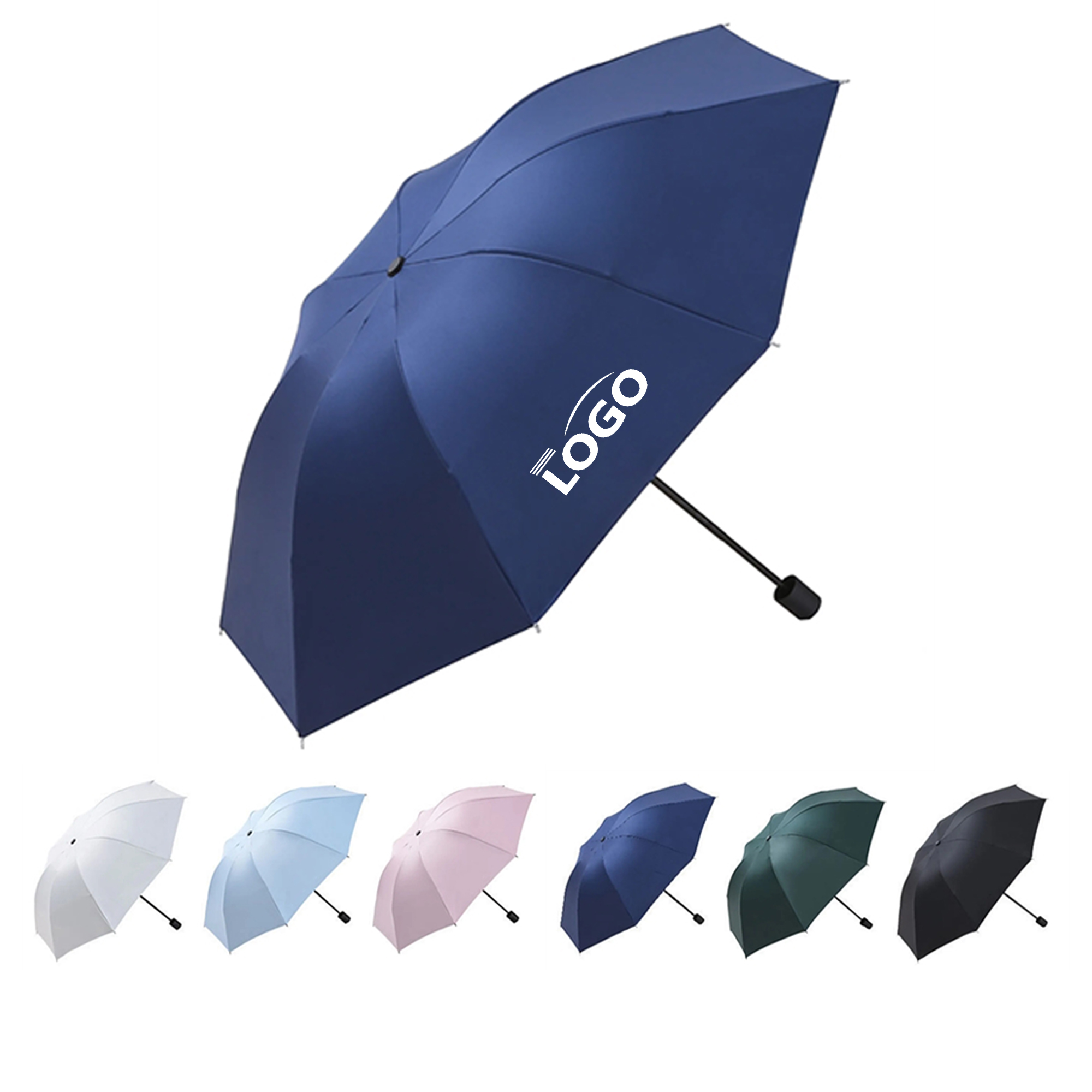 Durable Compact Wind Resistant Rain Umbrella 4