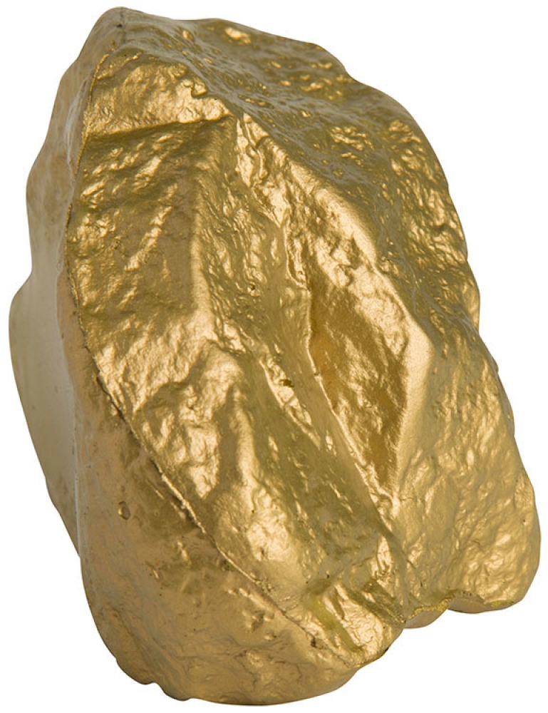 Rock (Gold) Stress Reliever 5