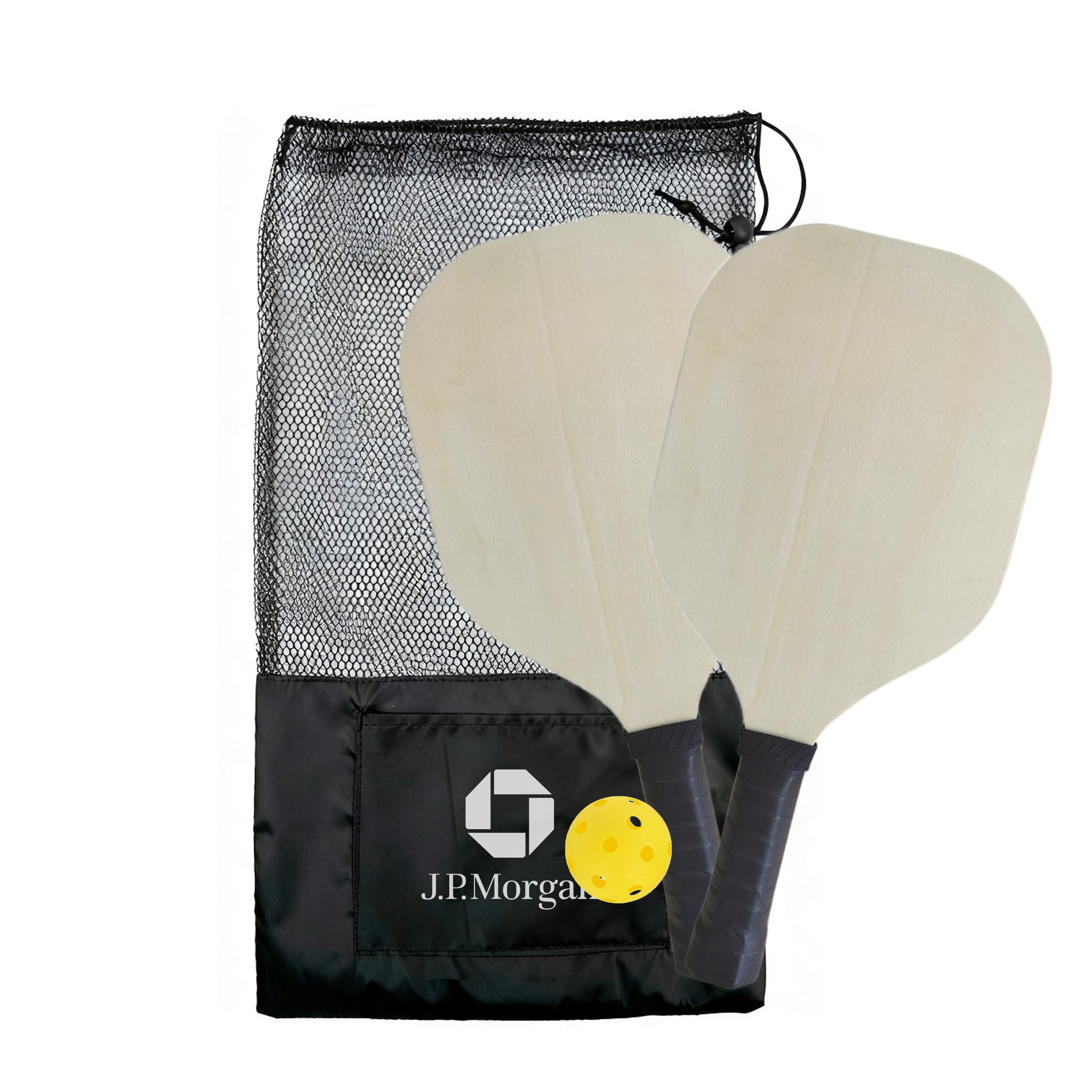 3pcs Wood Pickleball Set - OCEAN 4