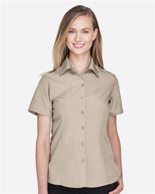 Women's Barbados Textured Camp Shirt - M560W 63