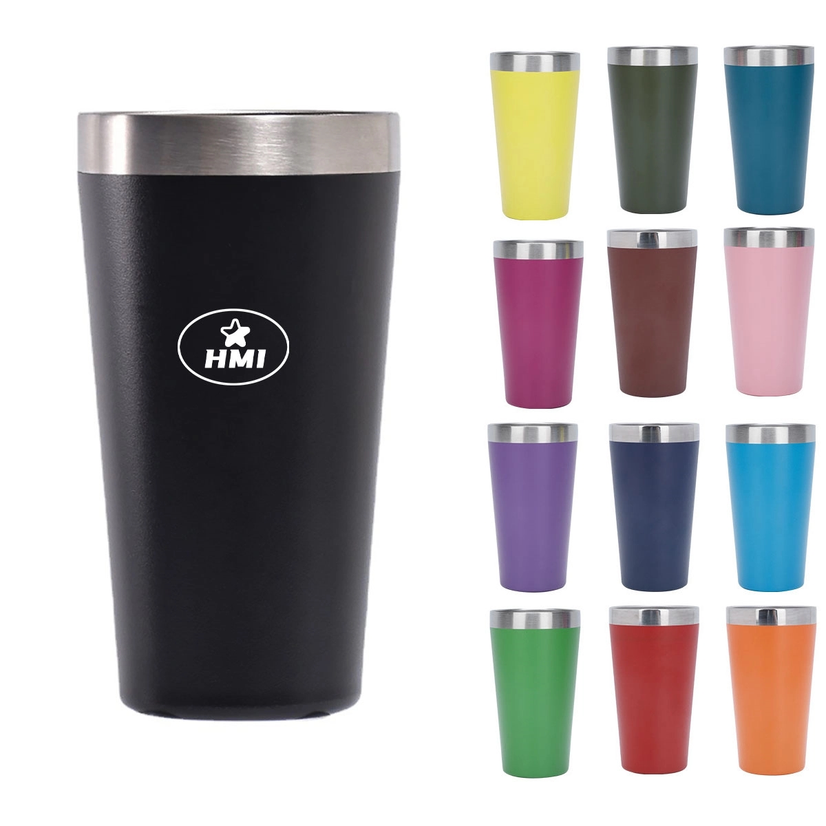 16Oz Stainless Steel Tumbler With Lid 2