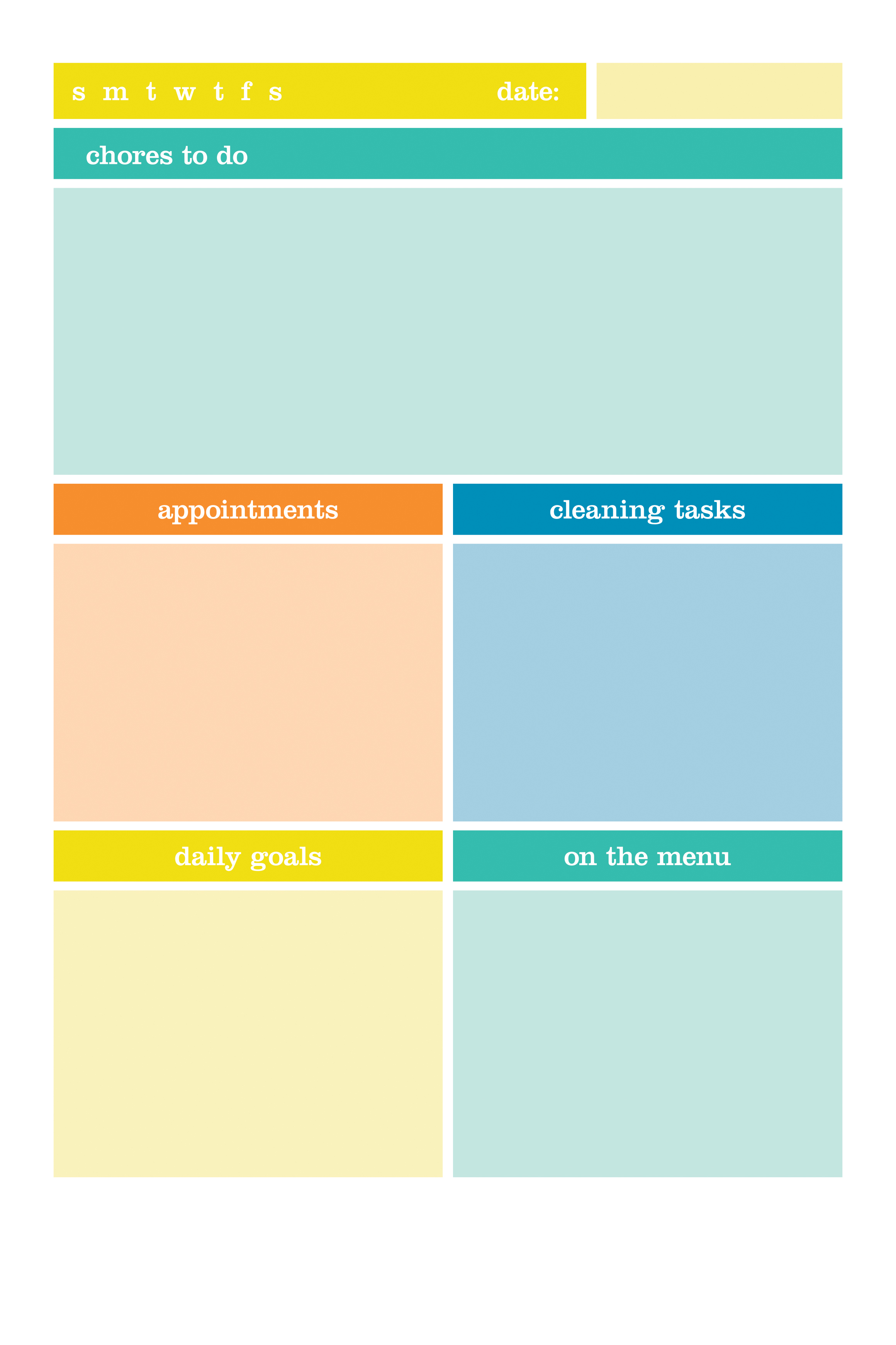 Souvenir® Sticky Note™ 6" x 9" Large Pad, 25 sheet 14