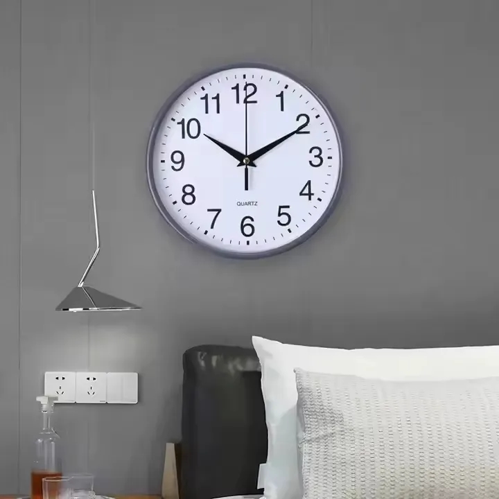8in Round Wall Clock 3