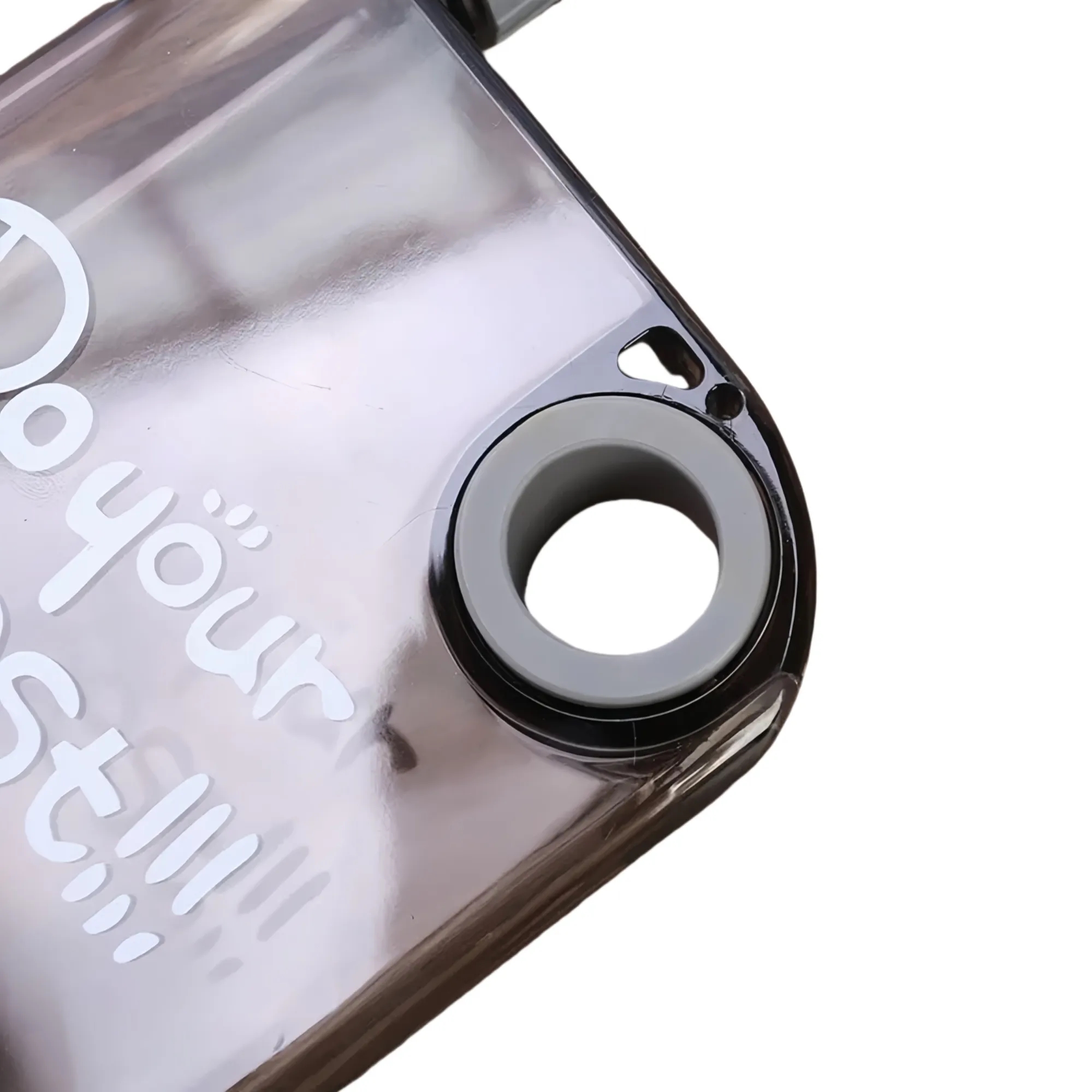 Slim Flat Transparent Water Bottle 11