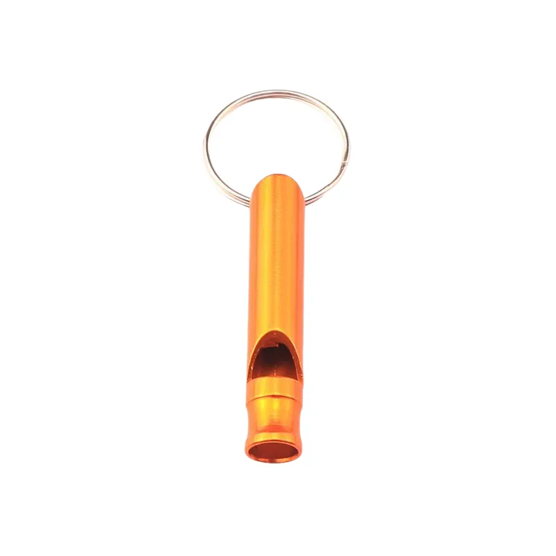 Outdoor Aluminum Whistle Key Chain 8