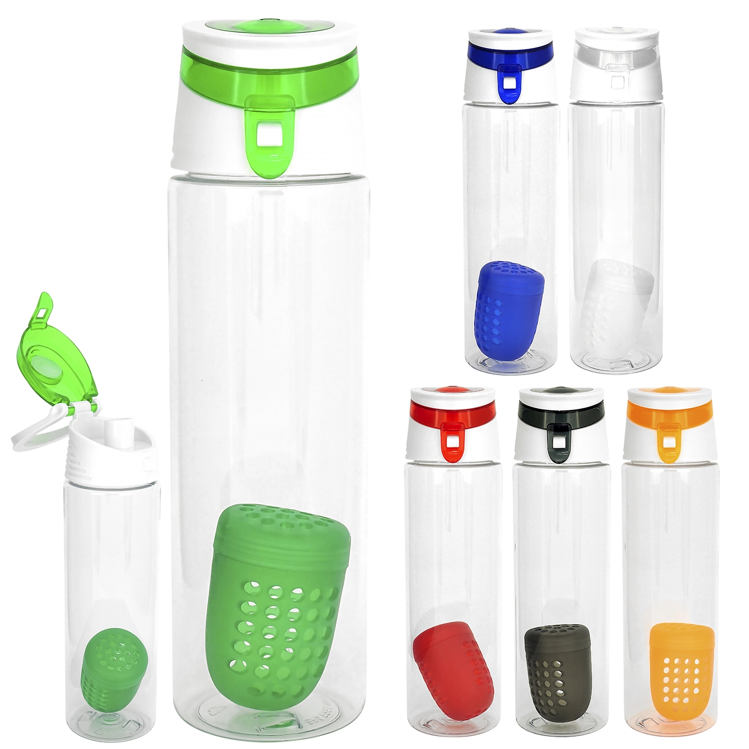 Trendy 24 oz. Recycled Bottle With Floating Infuser 8