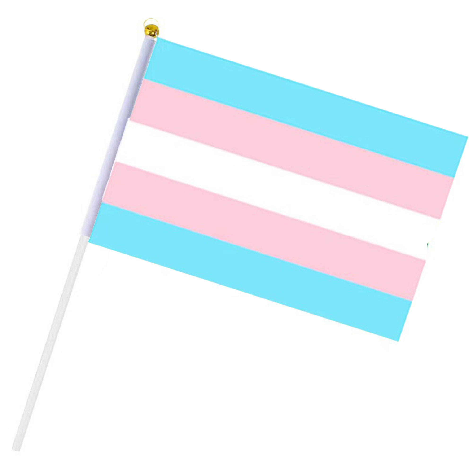 Polyester Hand-Waving Rainbow Flag 18