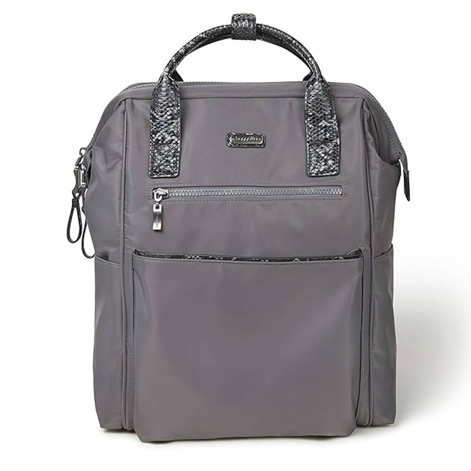 Large Capacity Polyester RFID Laptop Backpack w/ Handle 11
