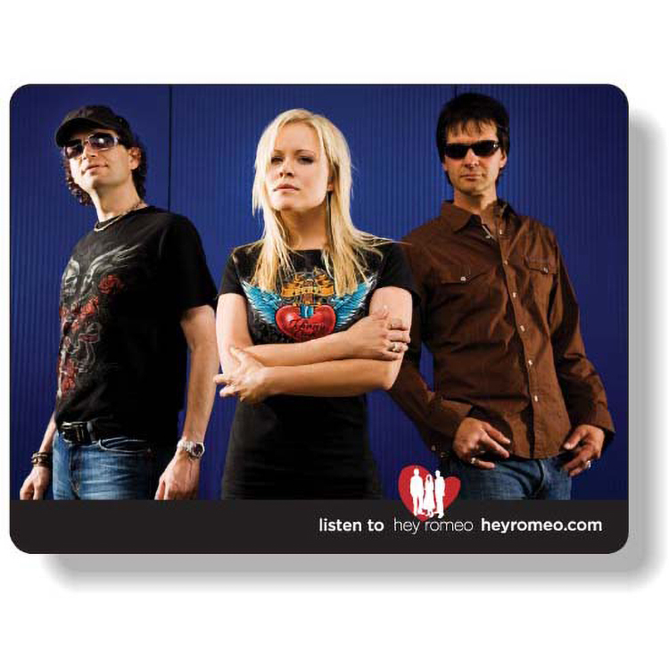 Slimline Mouse Mat Stock Rectangle Shape (5.5"x7.25") in Digital Full Colour