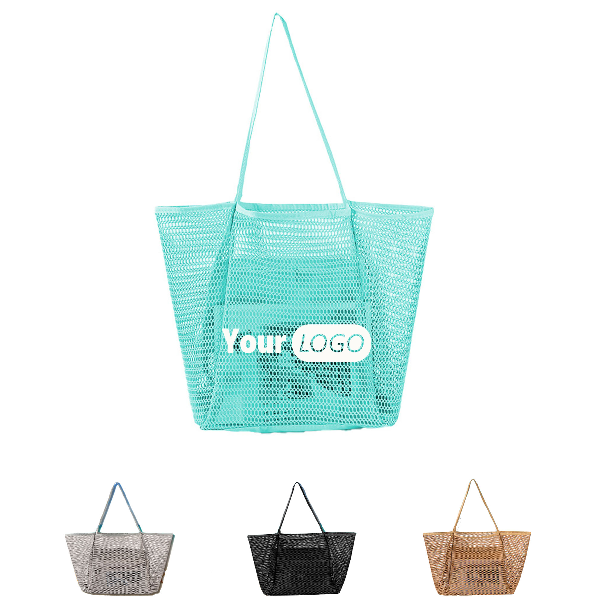 Large Capacity Mesh Beach Bag 1