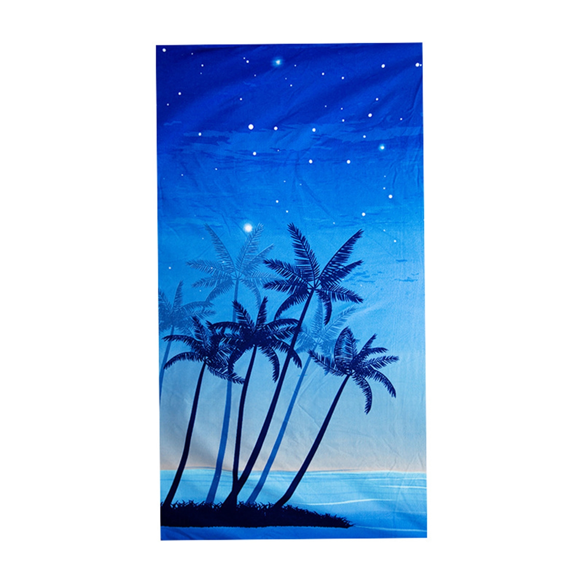 40" x 70" Velour Siesta Stripe Beach Towel