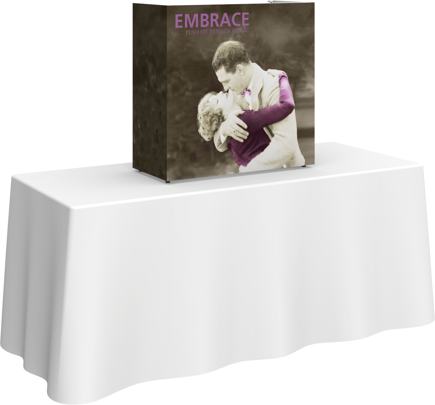 Embrace 2.5 ft. Tabletop With Full Fitted Graphic
