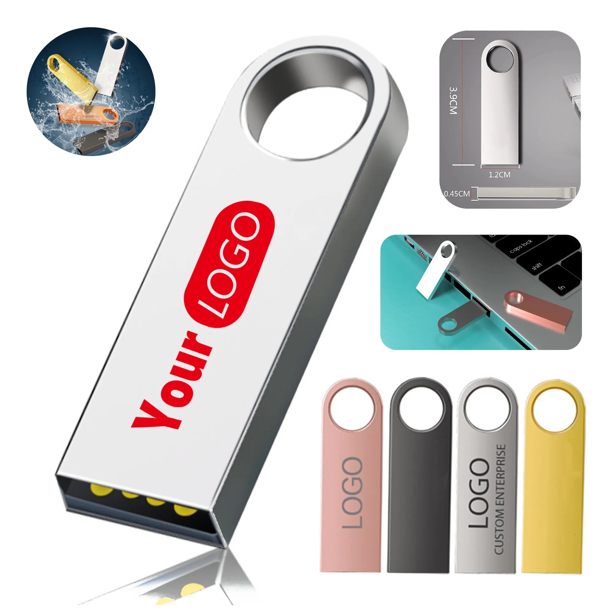 2GB USB2.0 Flash Drive Memory Stick MOQ50