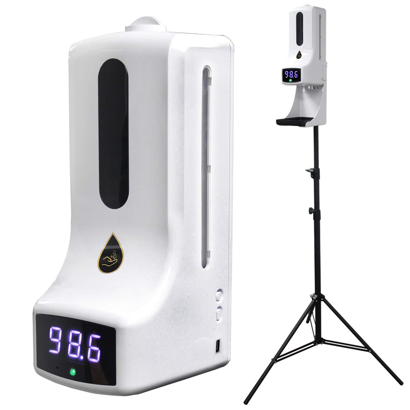 K9 Pro Automatic Temperature Hand Scanners Disinfection Machine w/tripod 1