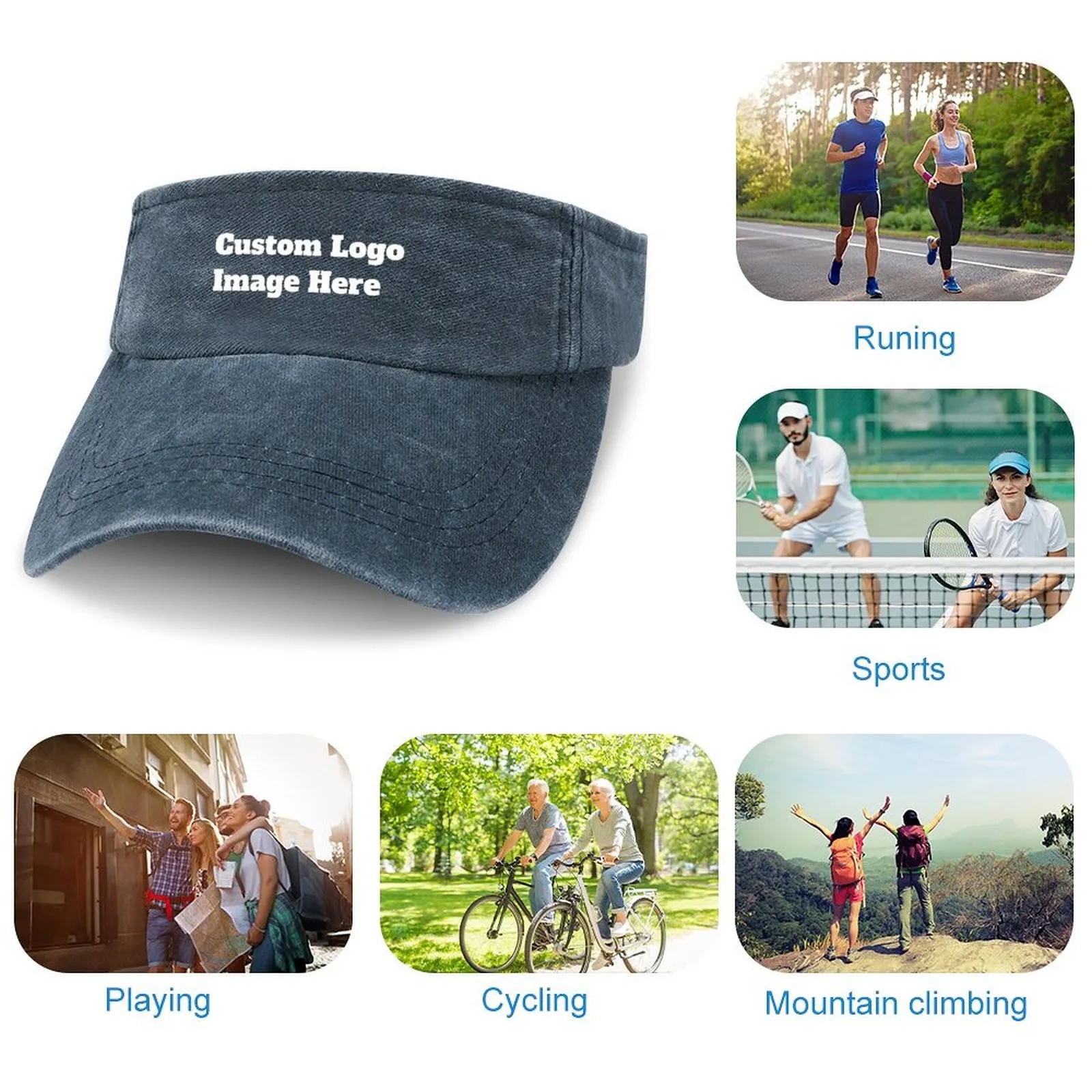 Adjustable Running Cap with UV Protection 3