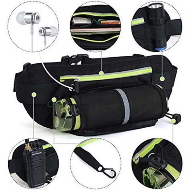 Quality Waist Bag With Bottle Holder 2