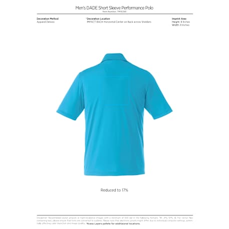 Men's DADE Short Sleeve Polo 343
