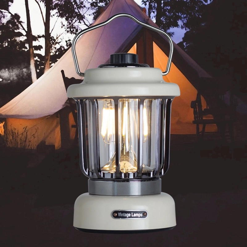 Retro Outdoor Camping LED Light & BBQ Picnic Party Lantern 11