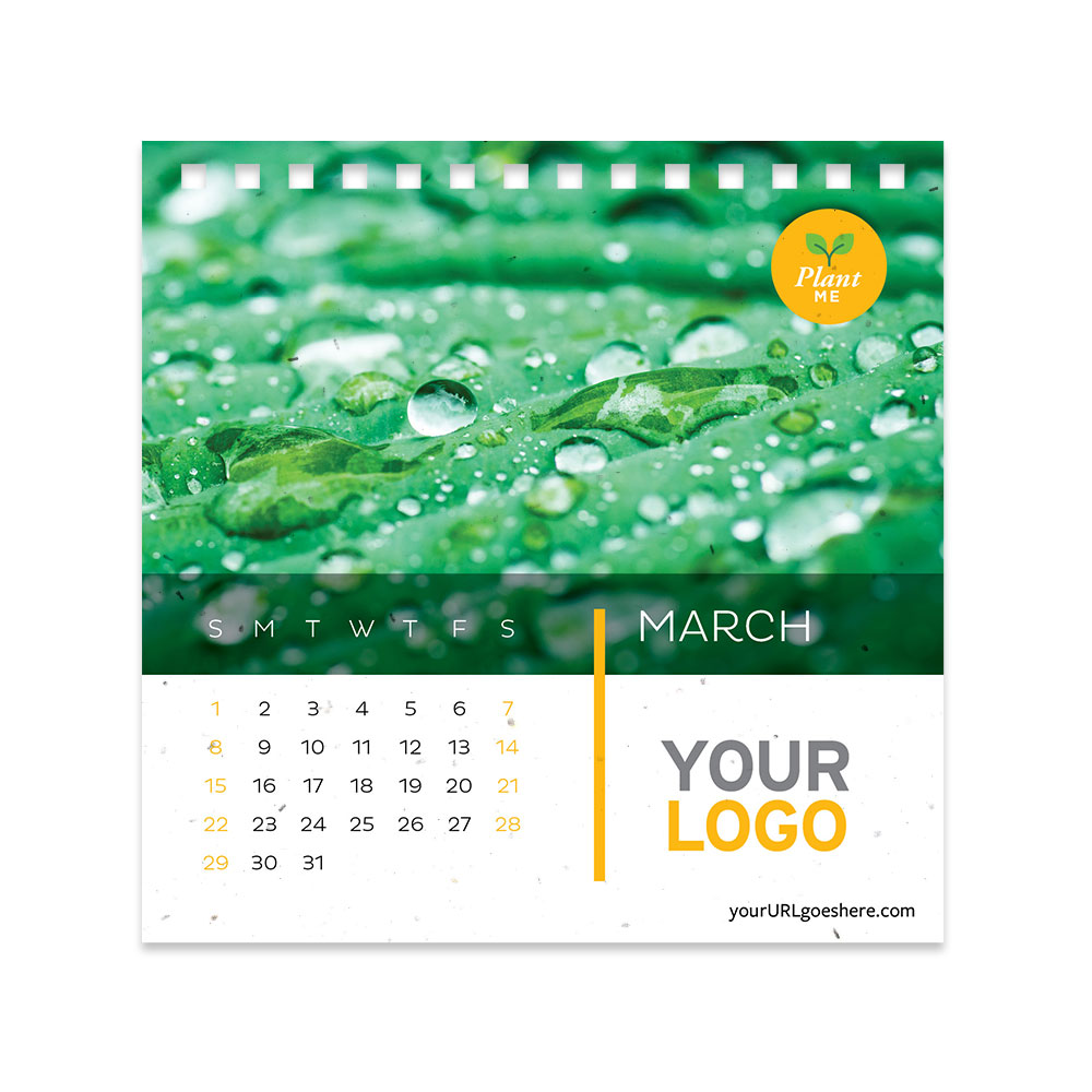 Custom Photo Plantable Eco Calendars 7