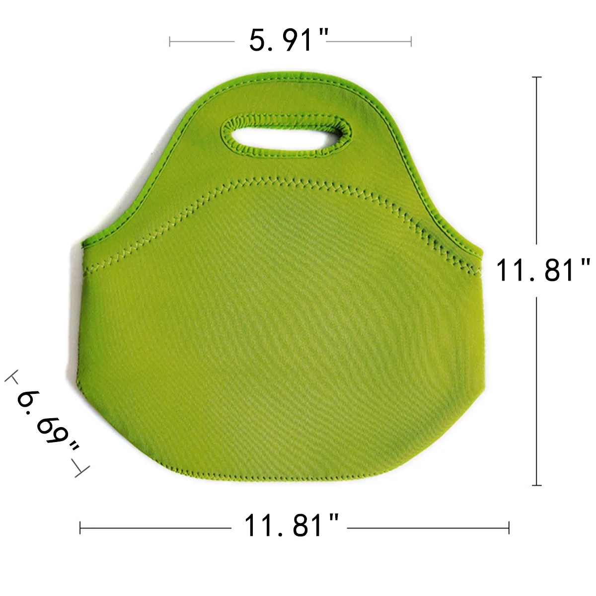 Neoprene Reusable and Foldable Insulated Thermal Lunch Bag 2