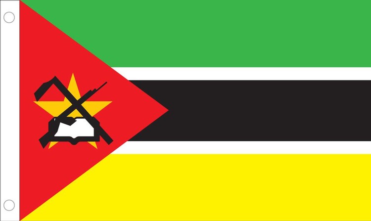 Mozambique Flag - 4' x 6' - Nylon 2