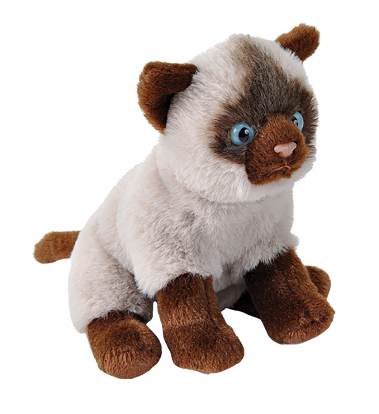 5" Pocketkins Eco Siamese Cat 2