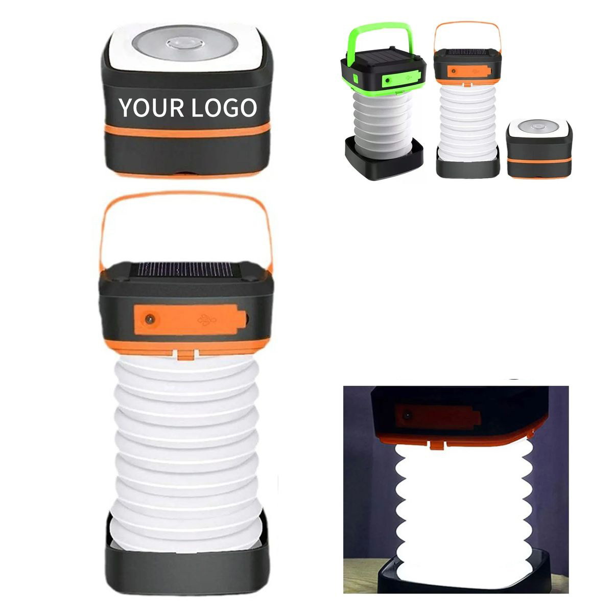 Solar Outdoor Lantern with Three Lighting Modes 2