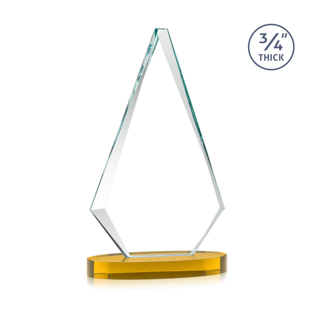 Windsor VividPrint™ Award on Alberton Base - Amber 9