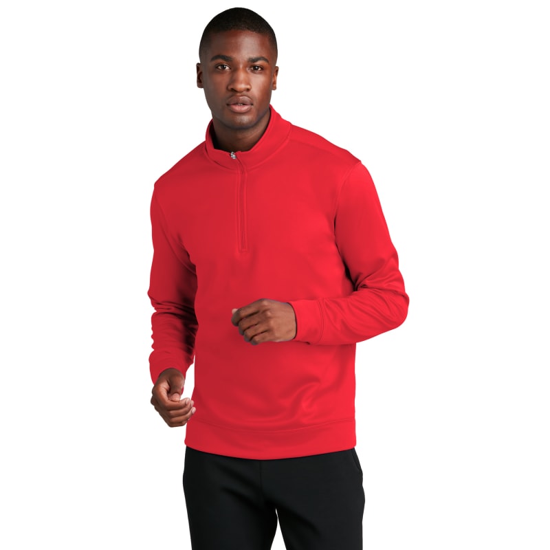 Port & Company Performance Fleece 1/4-Zip Pullover Sweatshirt., custom hoodie or sweatshirt with logo imprint 14