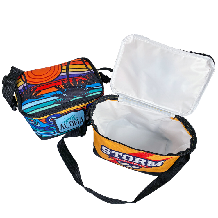 Full Color 6 Can Cooler with Reinforced Bottom 2