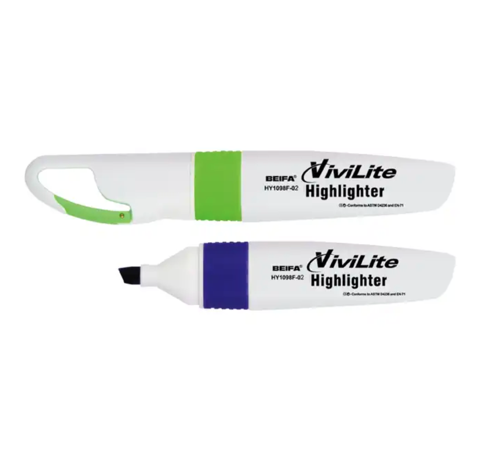 Highlighter with Carabiner Clip 3