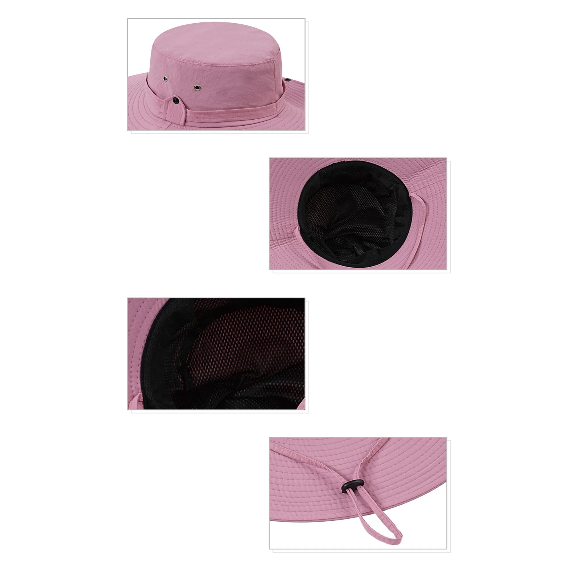 Quick Dry Waterproof Wide Brimmed Sun Hat 6