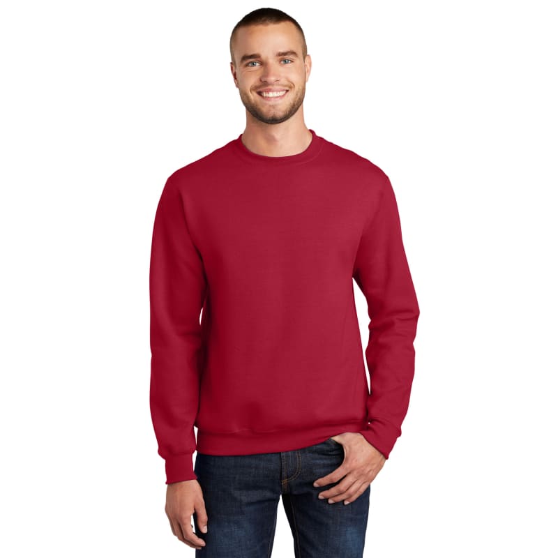 Port & Company Essential Fleece Crewneck Sweatshirt., custom hoodie or sweatshirt with logo imprint 20
