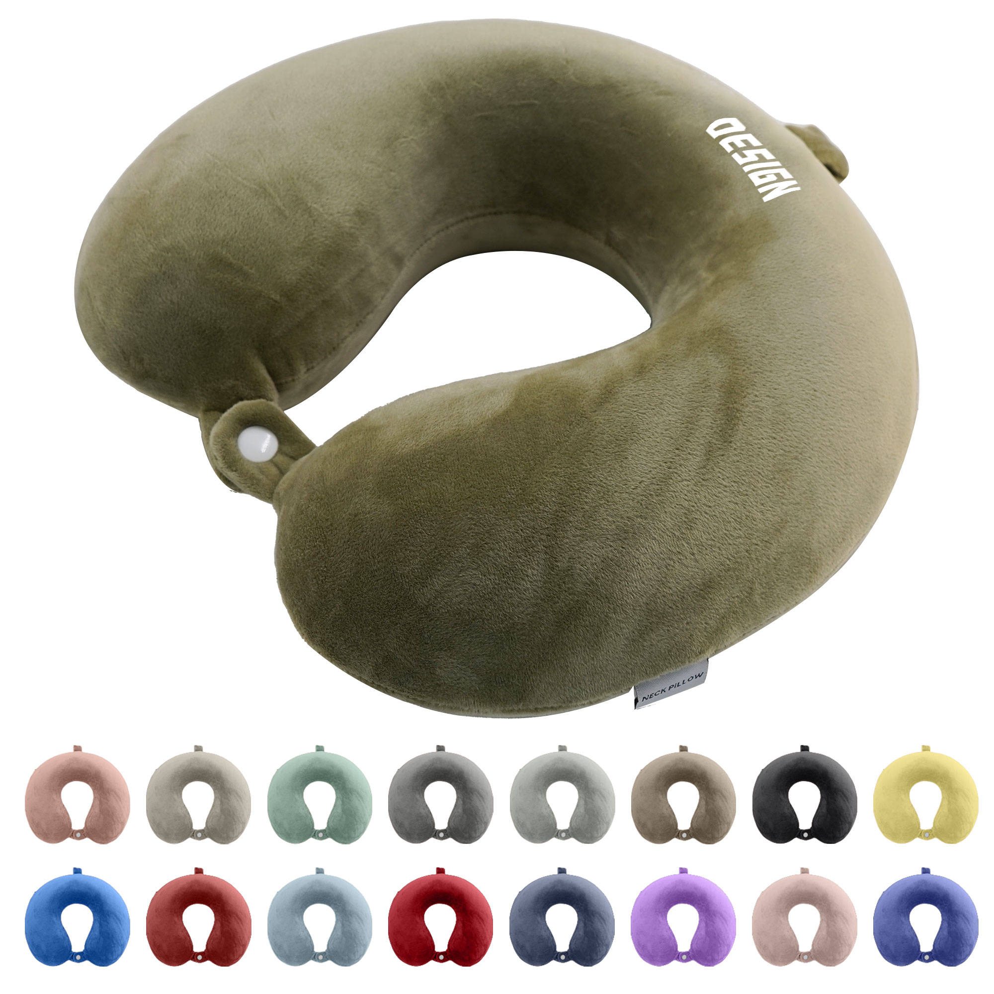 Memory Foam Neck Pillow MOQ 10 6