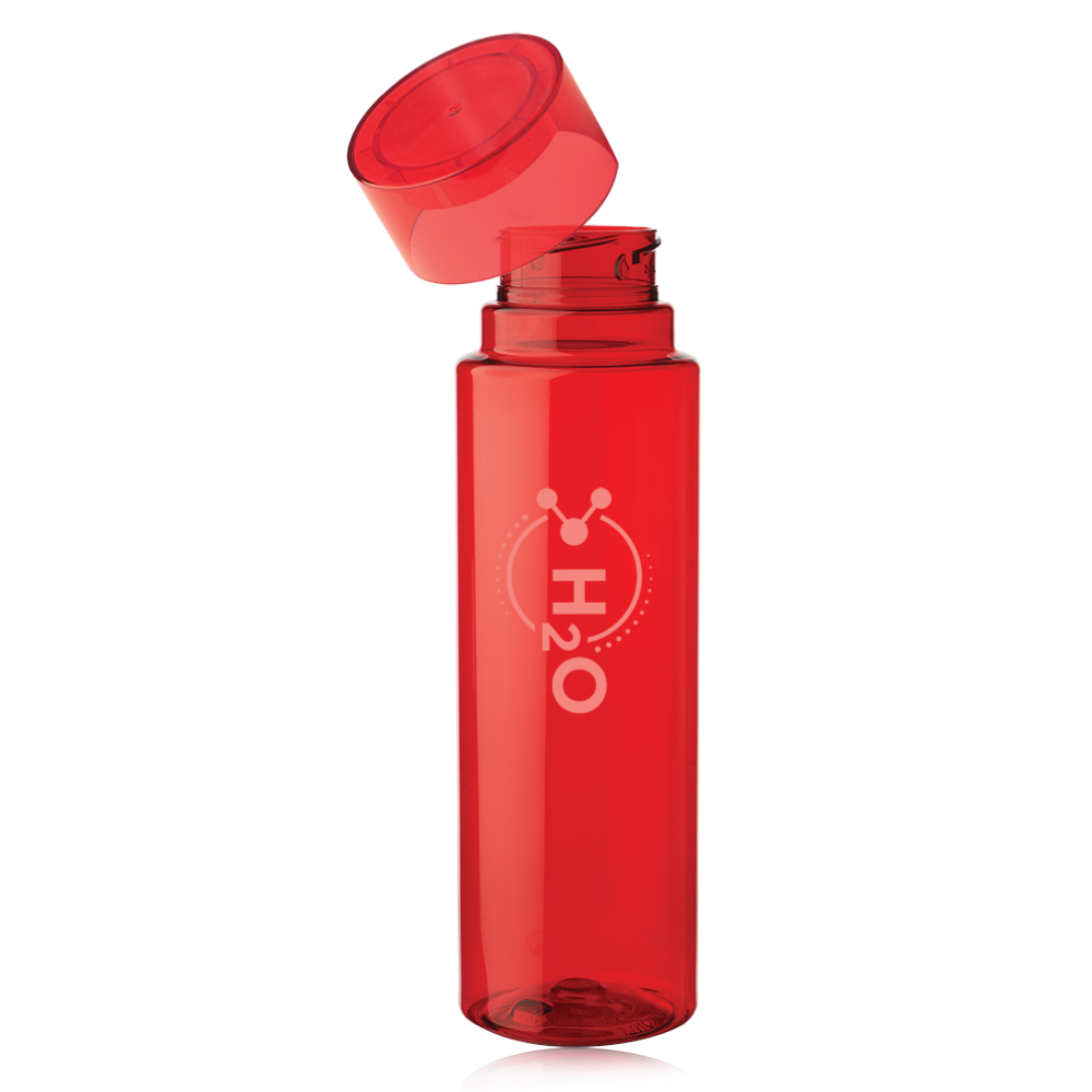 30 oz. Plastic Water Bottle with Screw On Cap 2