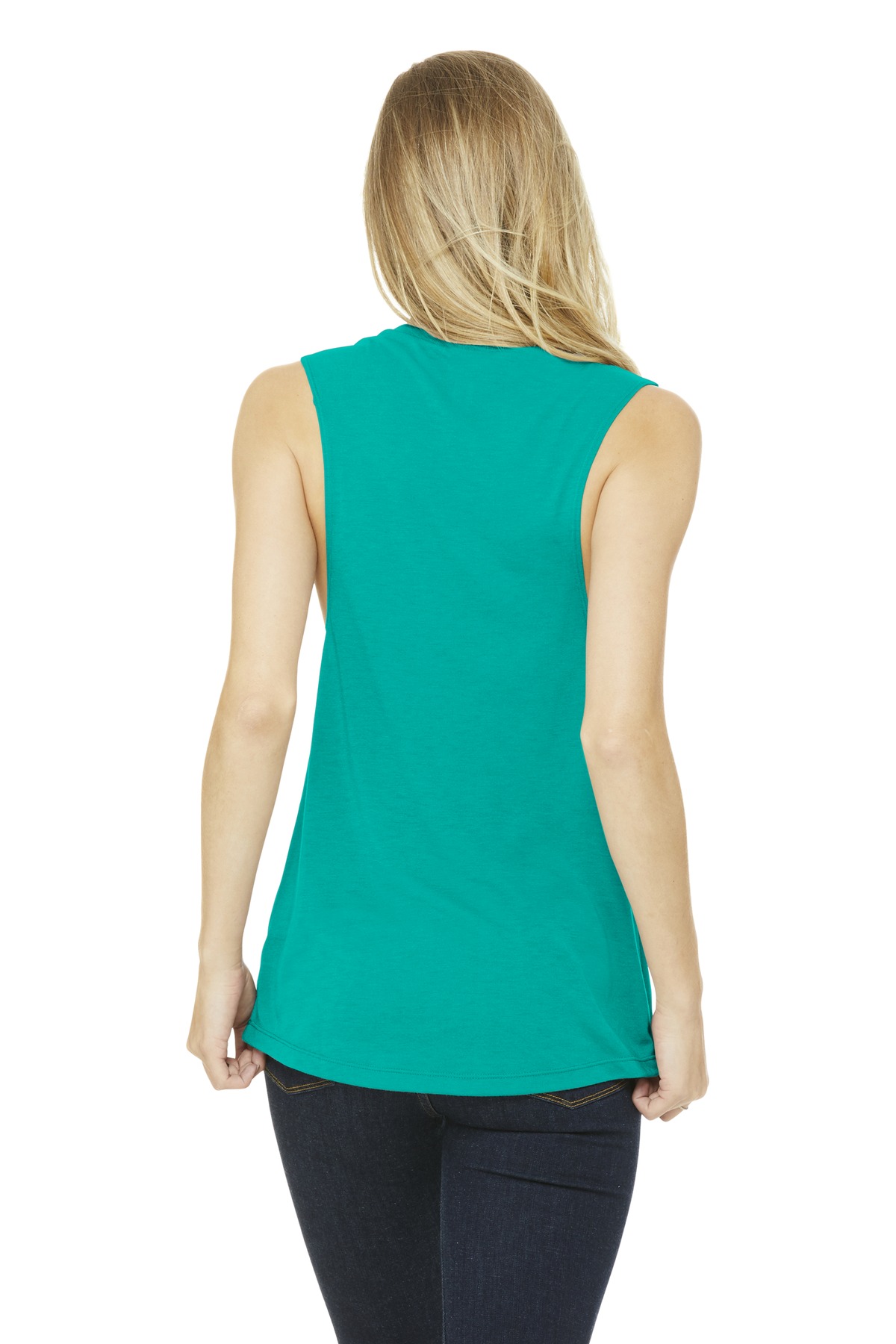 BELLA+CANVAS Women's Flowy Scoop Muscle Tank. BC8803 88