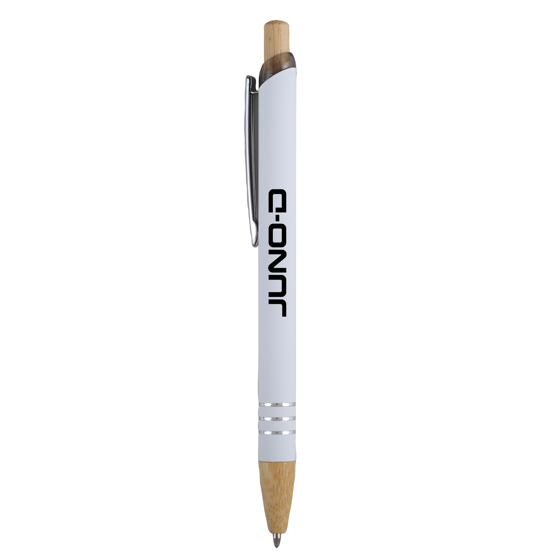 Venosa Velvet-Touch Aluminum Pen w/Bamboo Accents 9